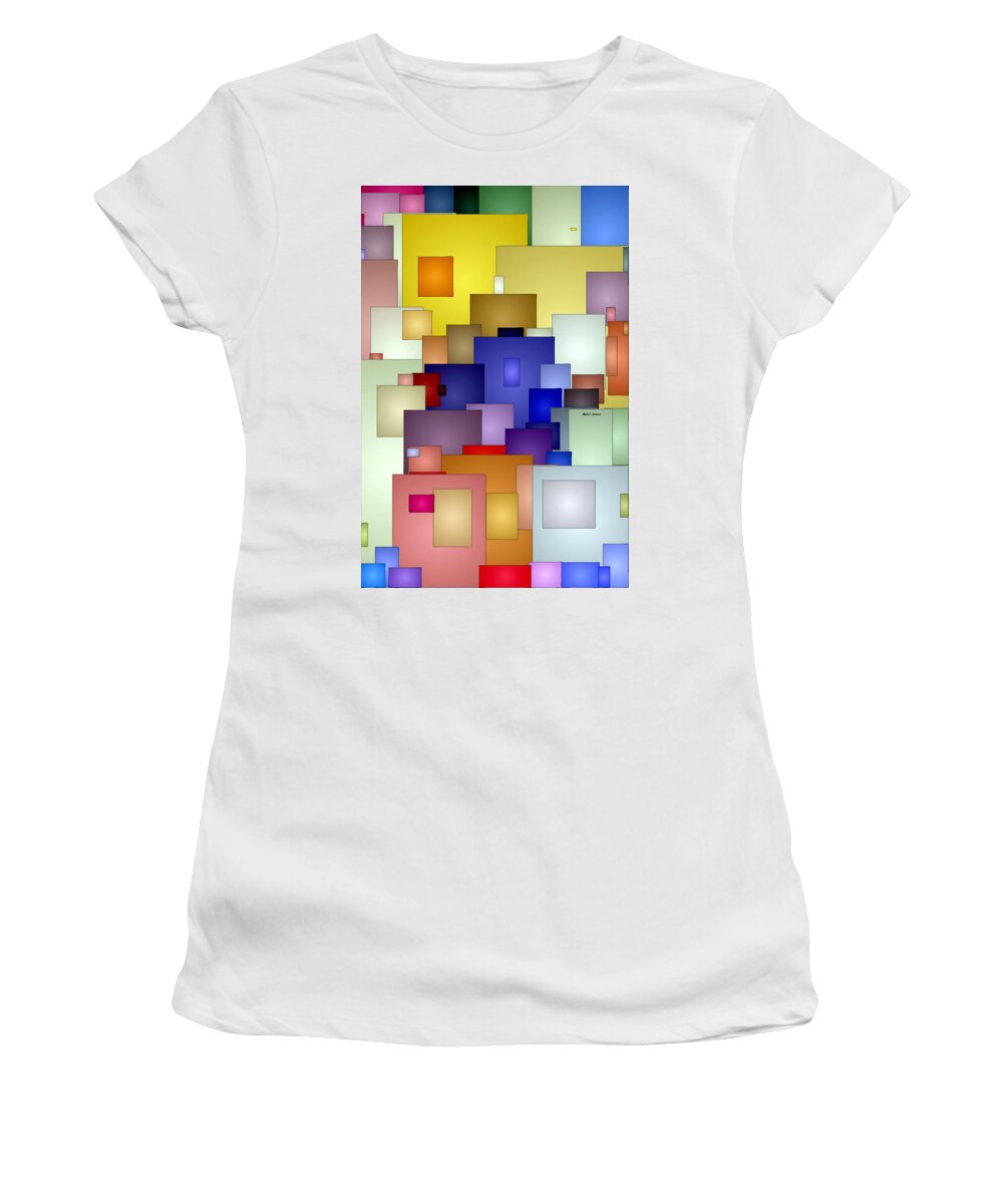 Rafael Salazar Women's T-Shirt featuring the digital art Love is Love Love by Rafael Salazar