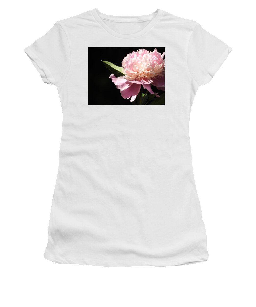 Pink Women's T-Shirt featuring the photograph Loving the Sunshine by Betty-Anne McDonald
