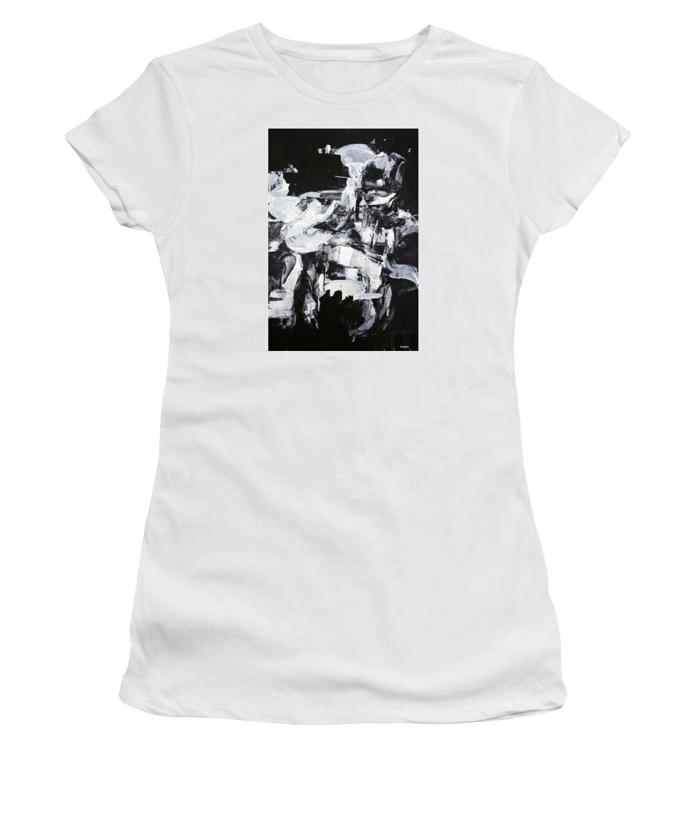 Manipulation Women's T-Shirt featuring the painting Manipulation of Your Perceptions by Jeff Klena