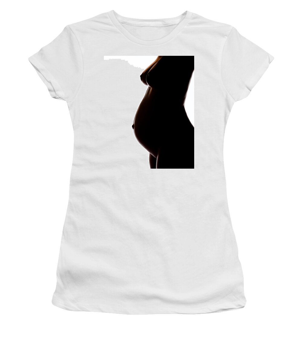 Maternity Women's T-Shirt featuring the photograph Maternity 259 by Michael Fryd