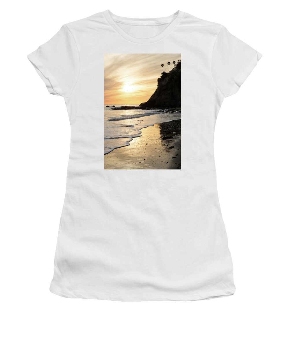 More Mesa Women's T-Shirt featuring the photograph More Mesa Sunset West by Tim Newton