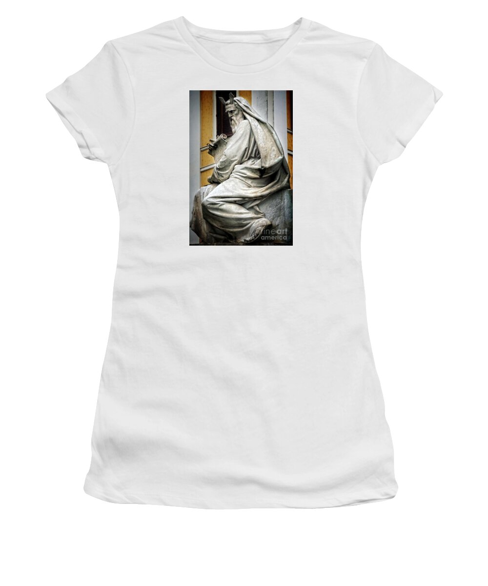 Moses Women's T-Shirt featuring the photograph Moses by Jacometti by HD Connelly