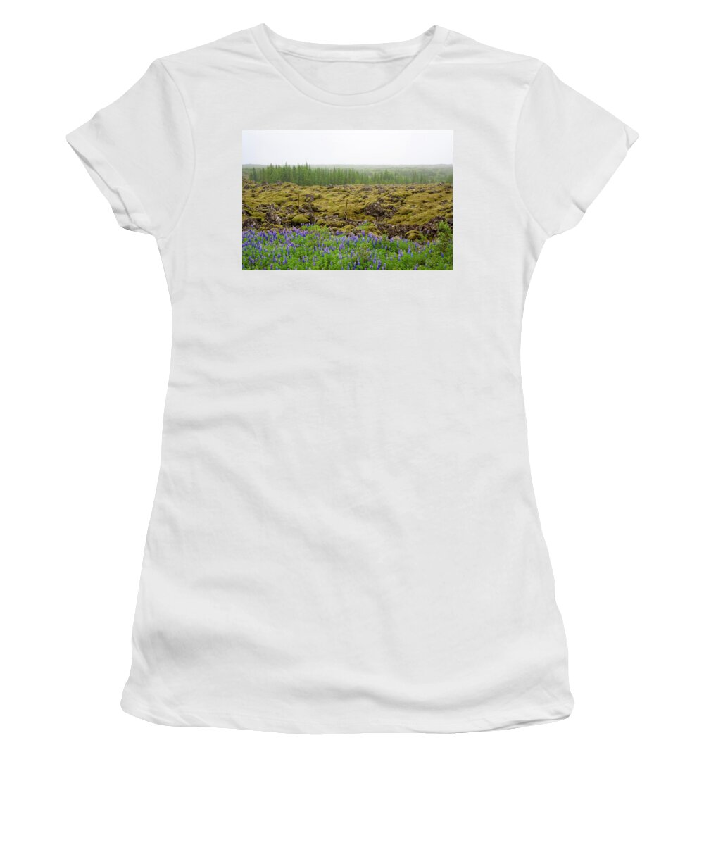  Women's T-Shirt featuring the photograph Mystical Island by Matthew Wolf
