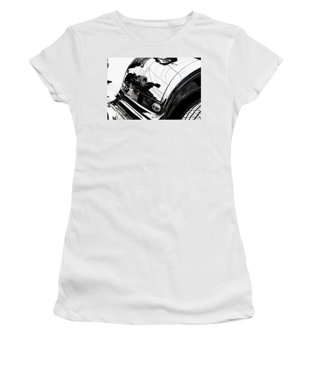Hot Rod Women's T-Shirt featuring the photograph No. 1 by Luke Moore