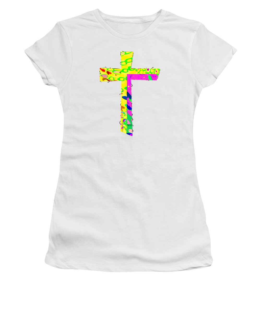 Jesus Women's T-Shirt featuring the digital art Nothing else One by Payet Emmanuel