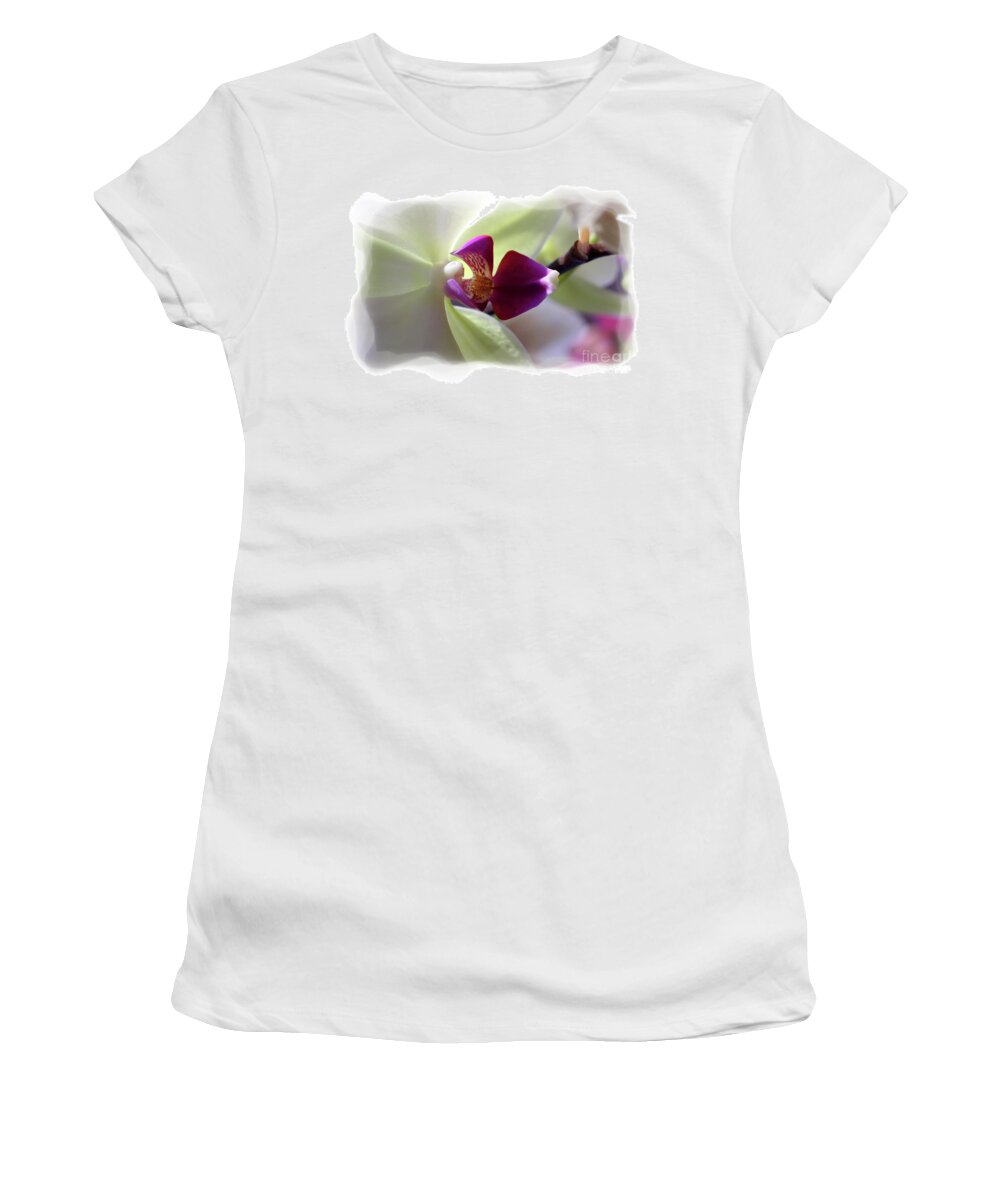 Orchid Women's T-Shirt featuring the photograph Orchid 2 by David Bearden
