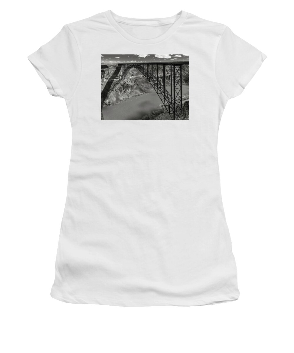5dmkiv Women's T-Shirt featuring the photograph Perrine Bridge, Twin Falls, Idaho by Mark Mille