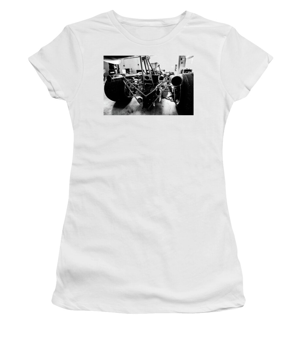 Ims Women's T-Shirt featuring the photograph Pipes by Josh Williams