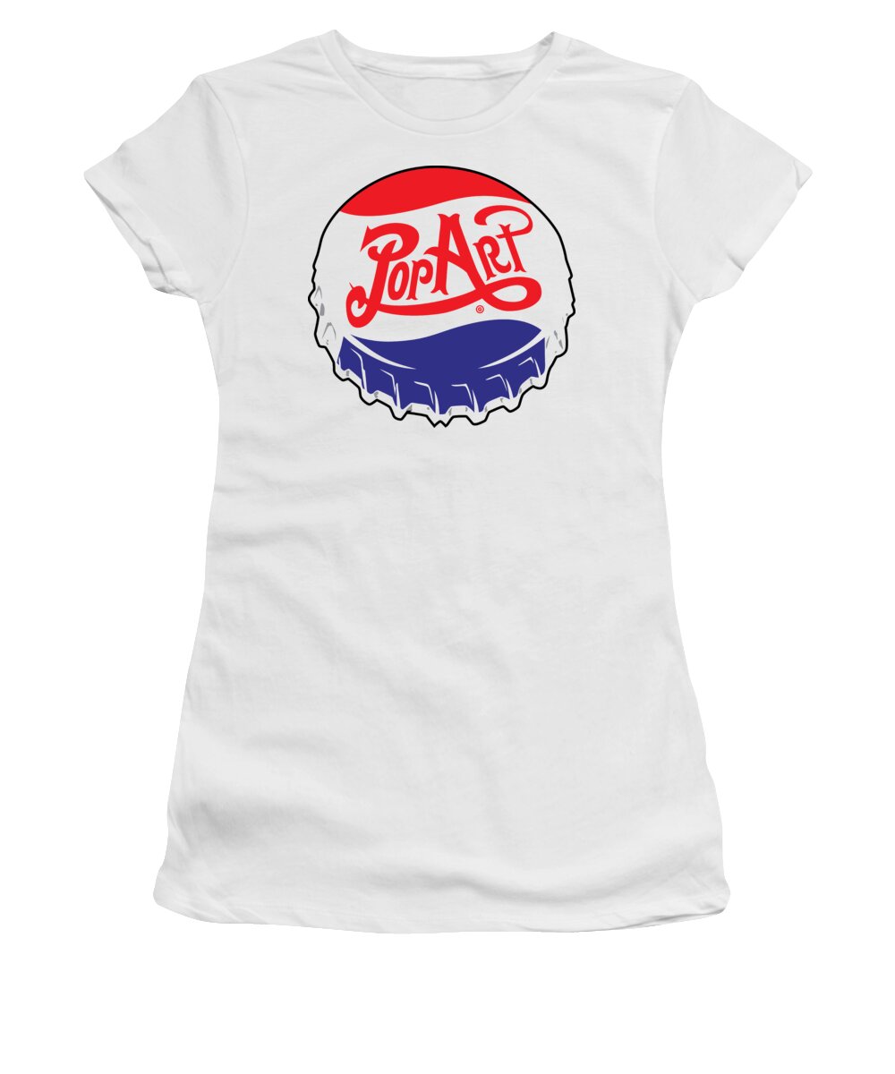 Pop Art Bottle Cap Women's T-Shirt