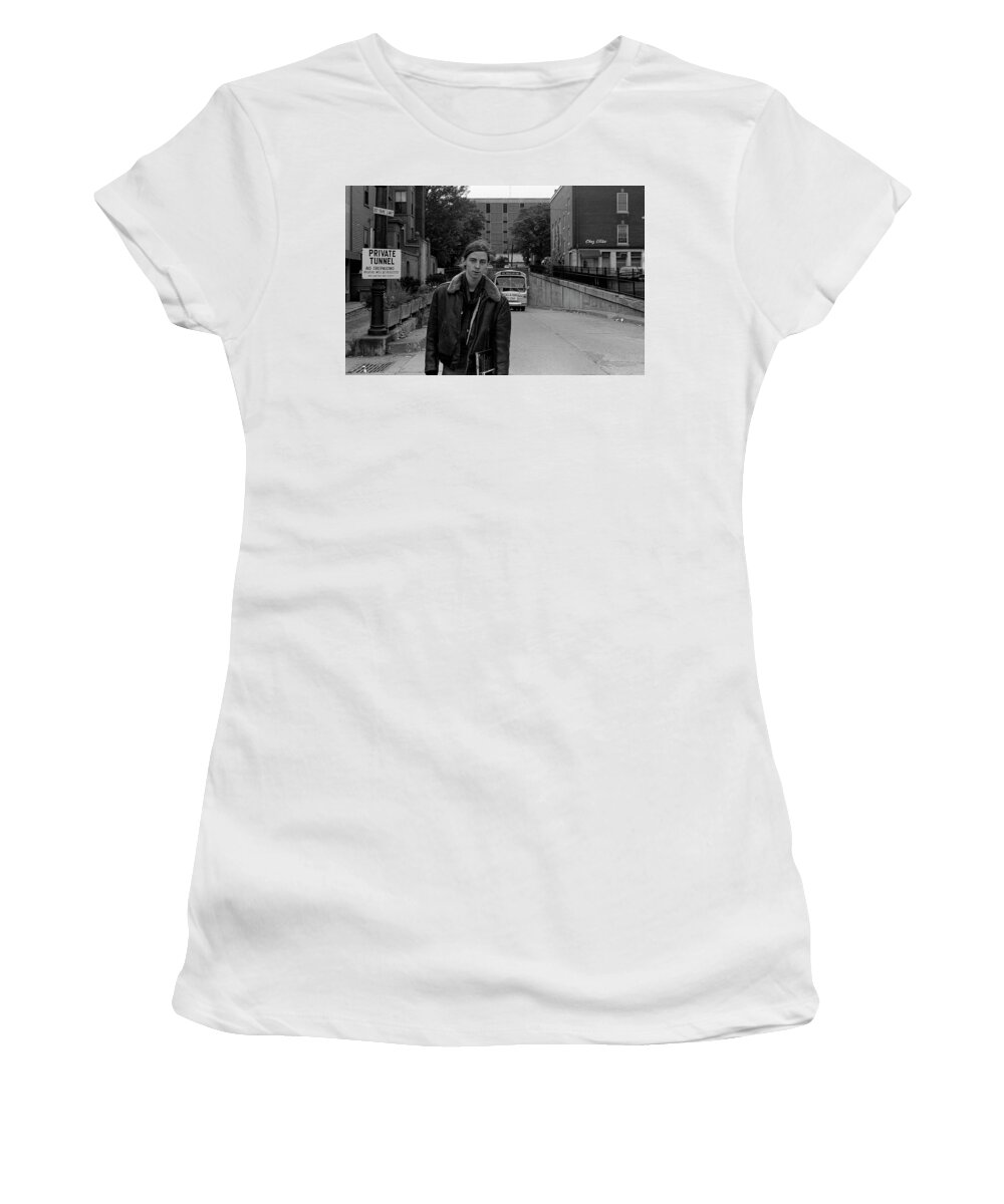 Providence Women's T-Shirt featuring the photograph Private Tunnel, 1972 by Jeremy Butler