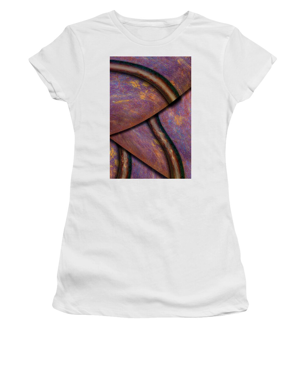 Pi Women's T-Shirt featuring the photograph Psychedelic Pi by Paul Wear