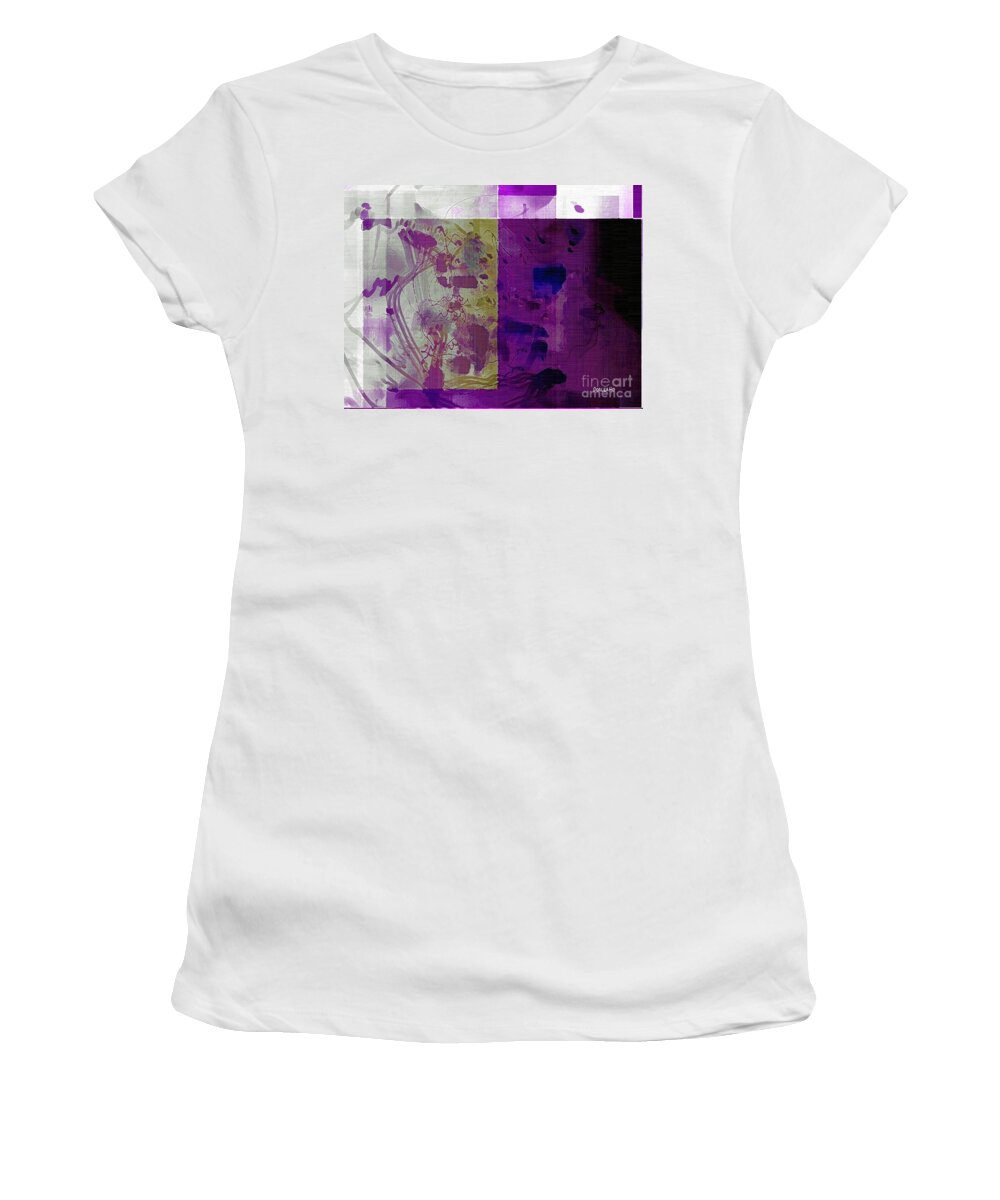 Hawaii Women's T-Shirt featuring the digital art Purple by Dorlea Ho