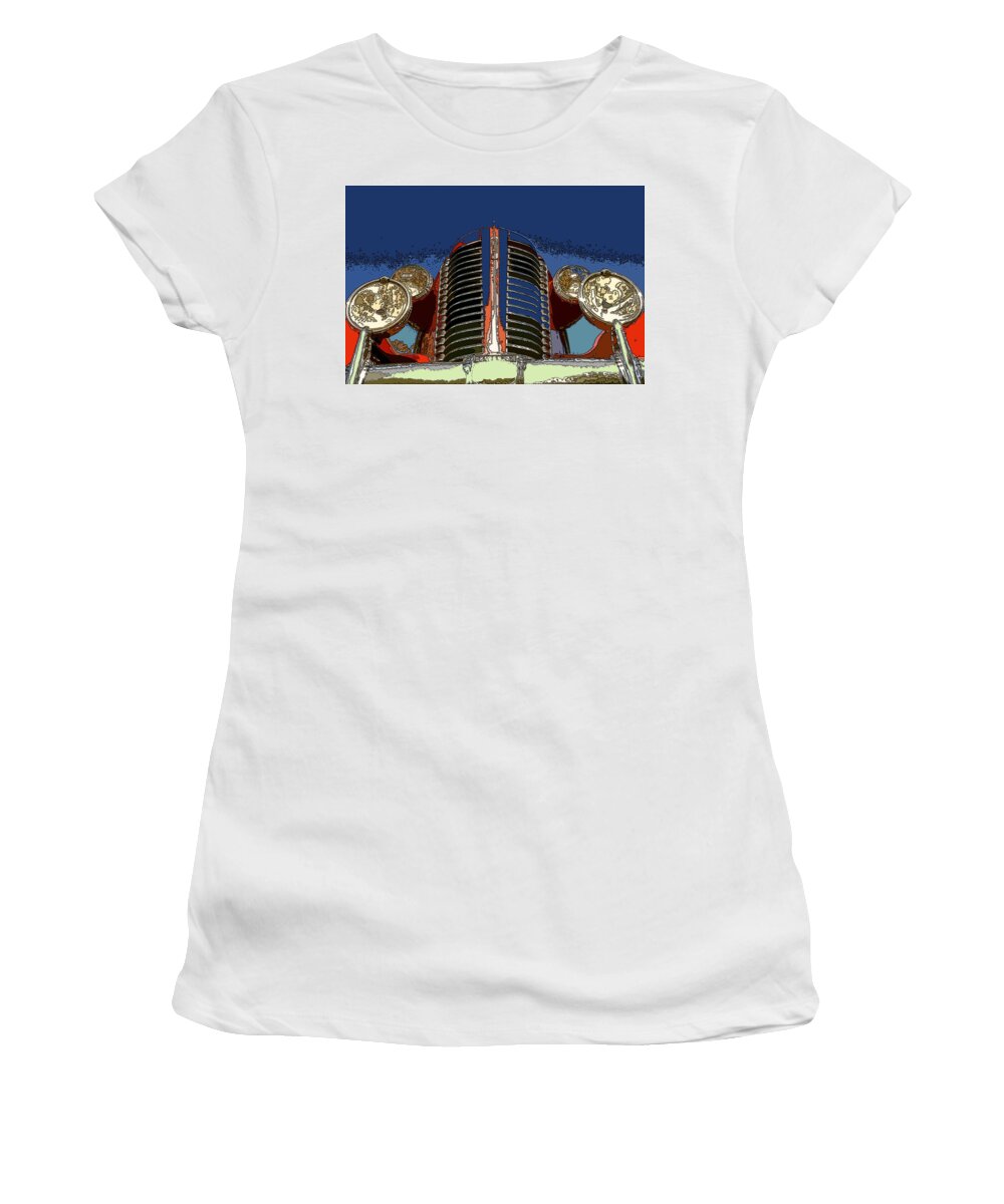 Grill Women's T-Shirt featuring the photograph Roadmaster by James Rentz