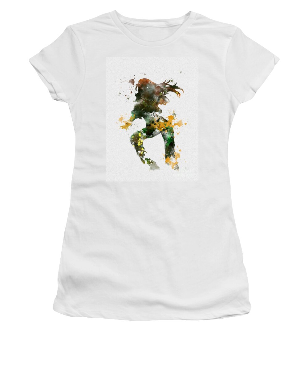 Rogue Women's T-Shirt featuring the mixed media Rogue by My Inspiration