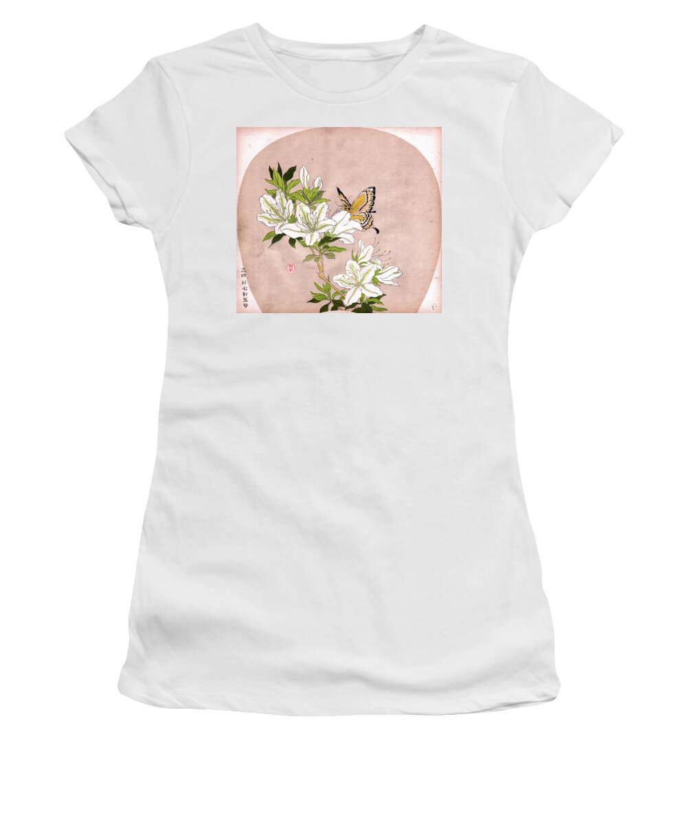  Women's T-Shirt featuring the painting Roys Collection 5 by John Gholson