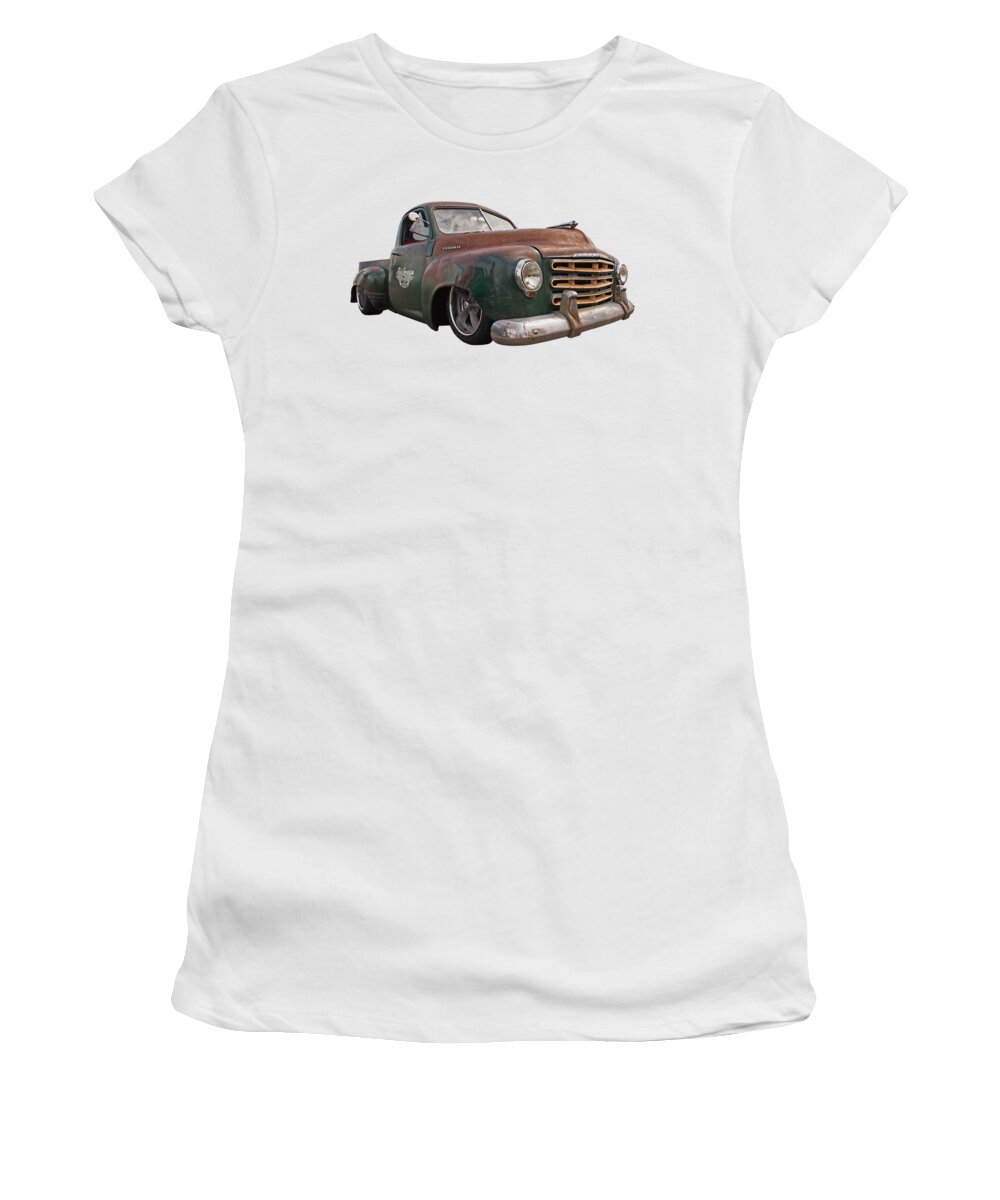 Rusty Women's T-Shirt featuring the photograph Rusty Studebaker by Gill Billington