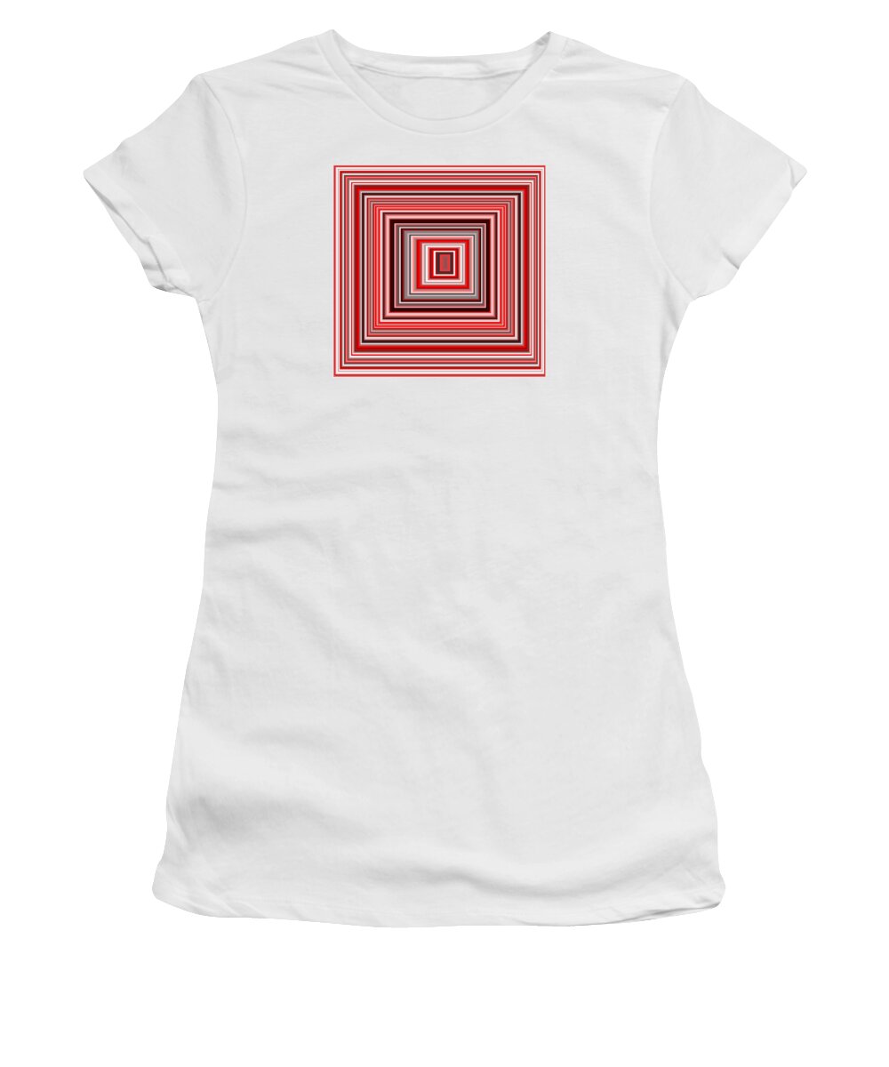 Abstract Women's T-Shirt featuring the digital art S.5.2 by Gareth Lewis