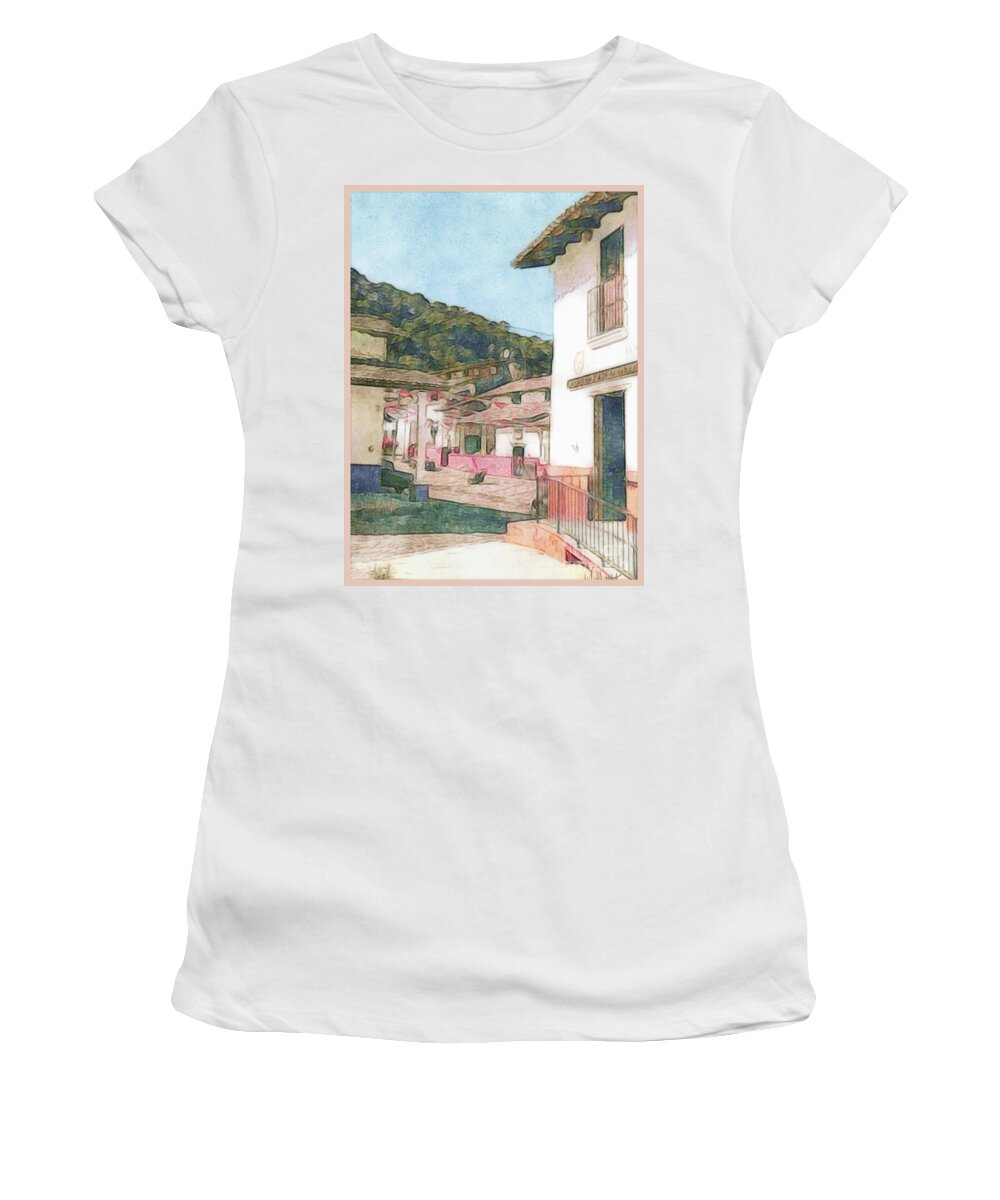 Mexico Women's T-Shirt featuring the photograph San Sebastian by William Wyckoff