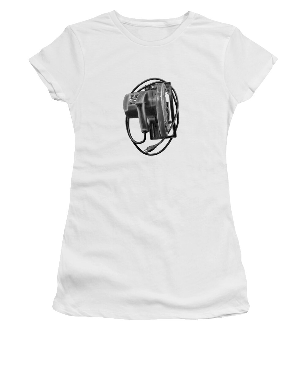 Antique Women's T-Shirt featuring the photograph Skilsaw Top by YoPedro