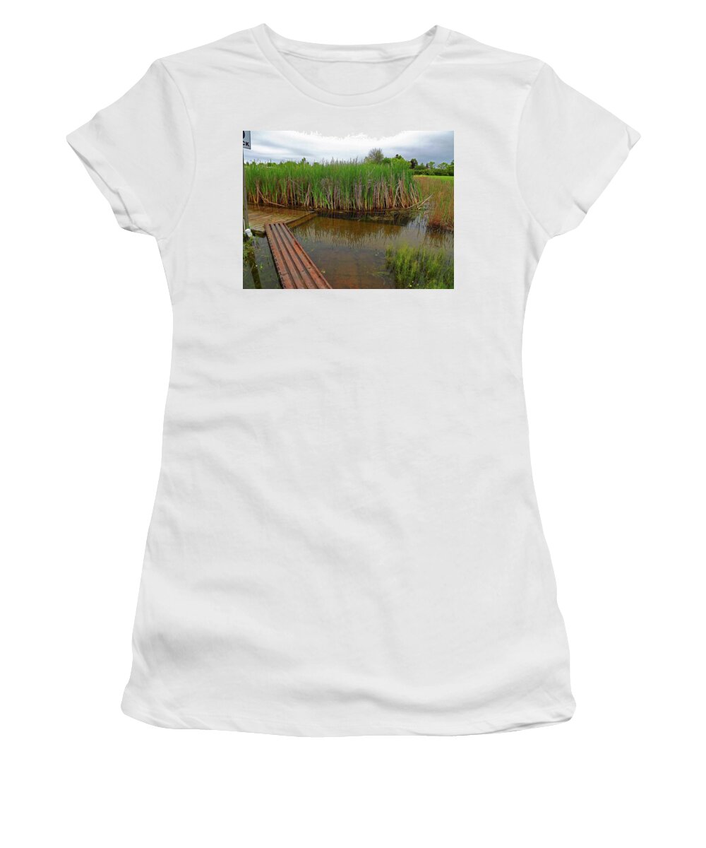 Low Women's T-Shirt featuring the photograph Spring 2017 High Water by Joseph F Safin
