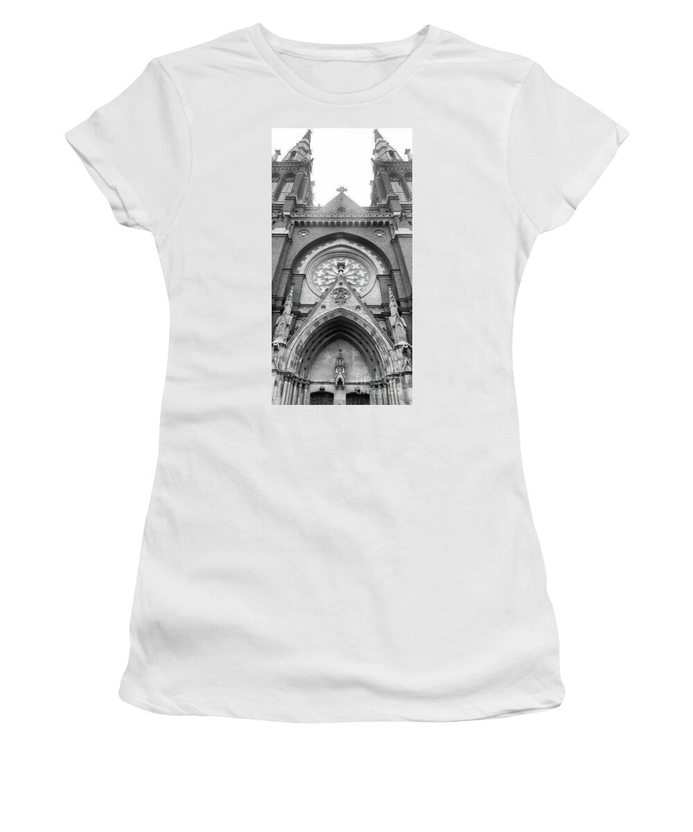 Saint Women's T-Shirt featuring the photograph St. John's Cathedral in Helsinki, Finland. by Cesar Padilla