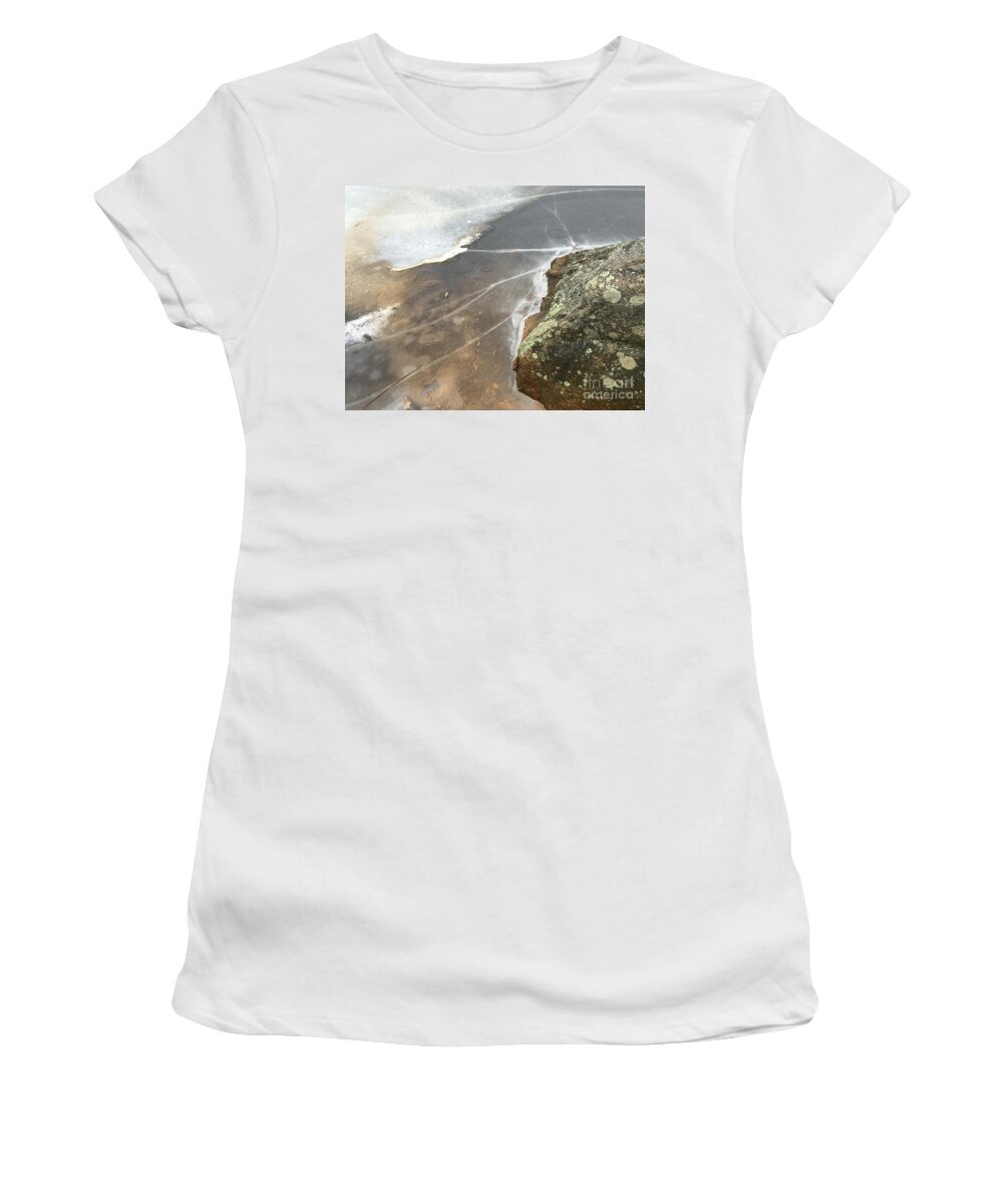 Nature Women's T-Shirt featuring the photograph Stone Cold by Jason Nicholas