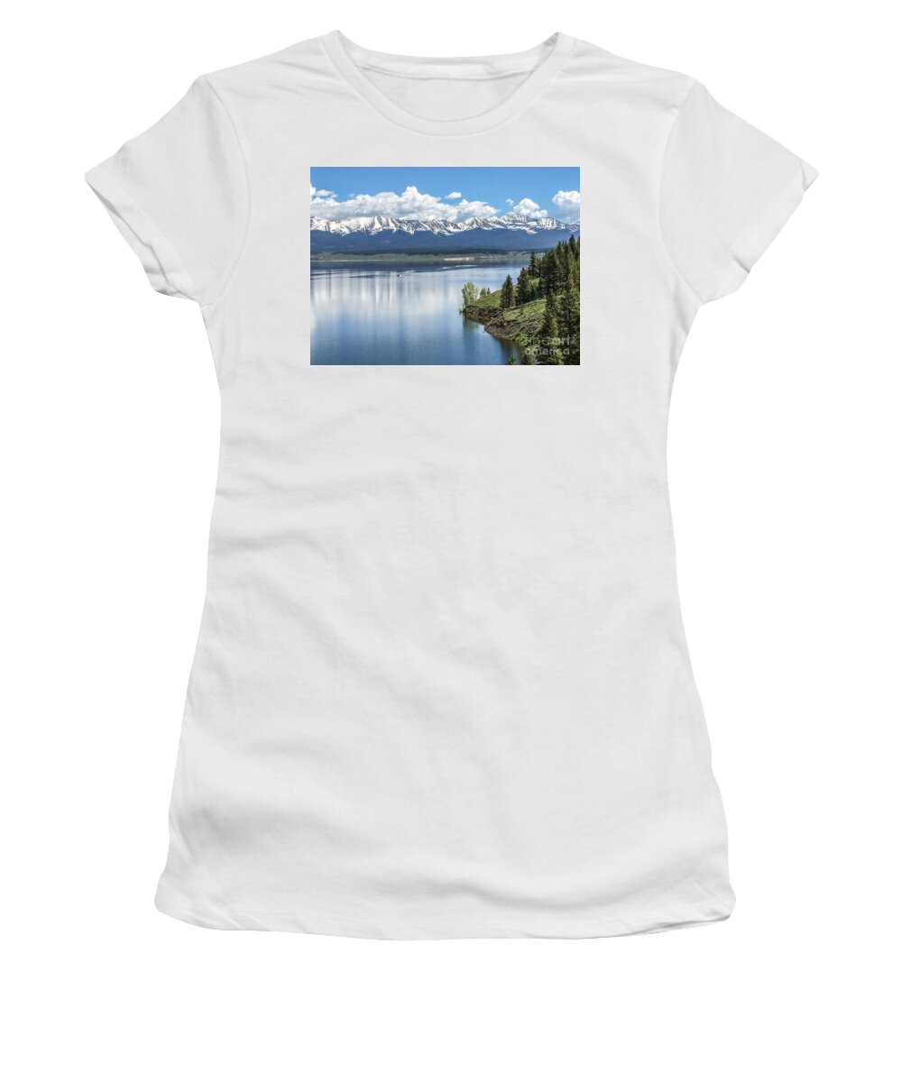 Crested Butte Women's T-Shirt featuring the photograph Stunning Colorado by William Wyckoff