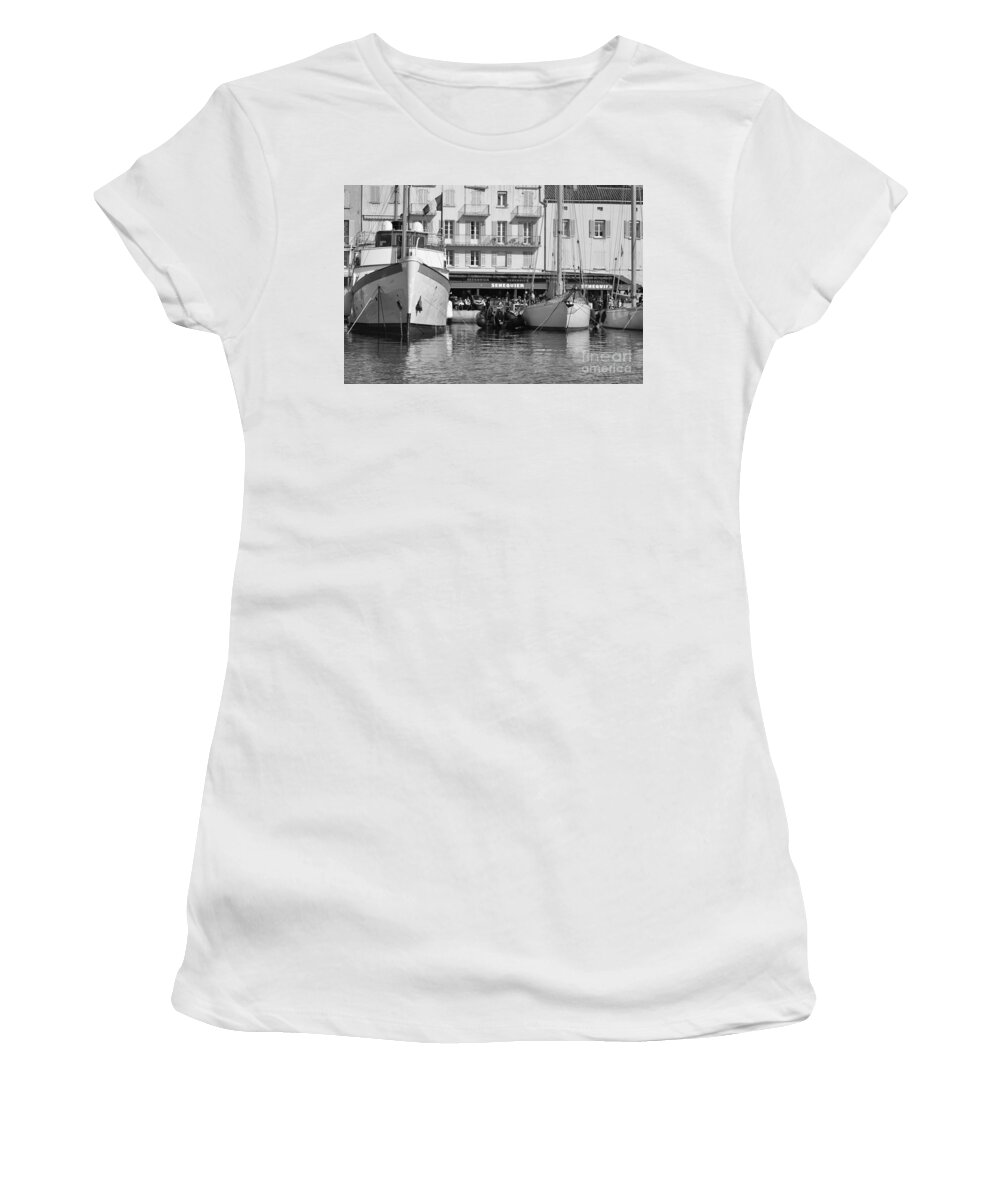 Summer Women's T-Shirt featuring the photograph Summer Feelings Saint - Tropez by Tom Vandenhende