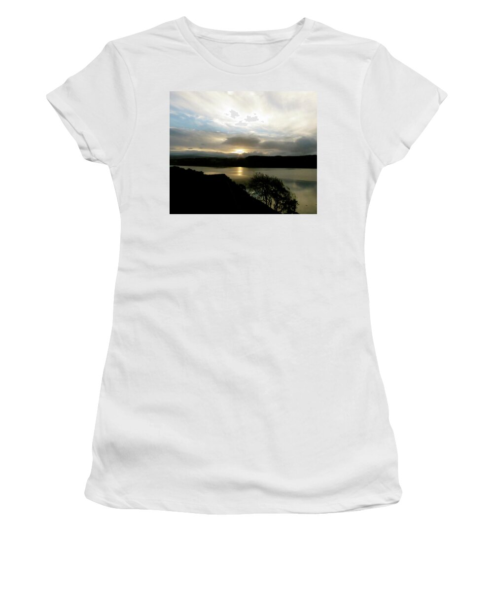 Morning Sky Women's T-Shirt featuring the photograph Sun Rise by Azthet Photography