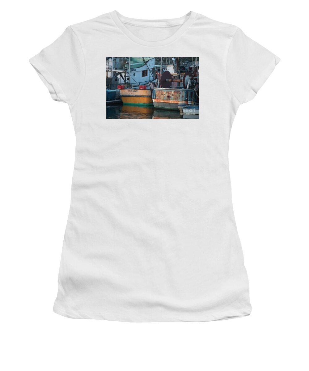 California Women's T-Shirt featuring the photograph SUN-SHINE and Malesa by Teresa Wilson