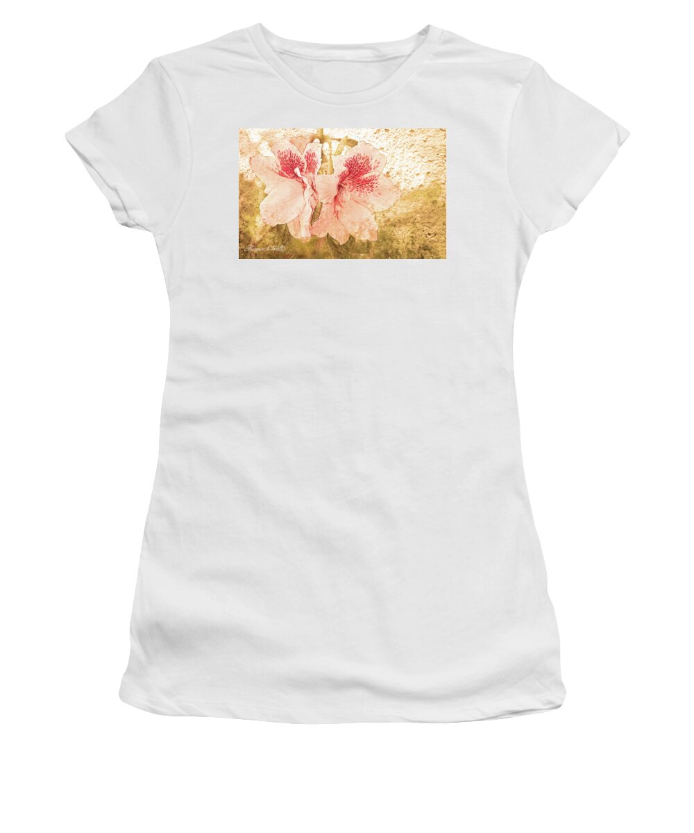 Floral Women's T-Shirt featuring the photograph Sutle Harmony by Bonnie Willis