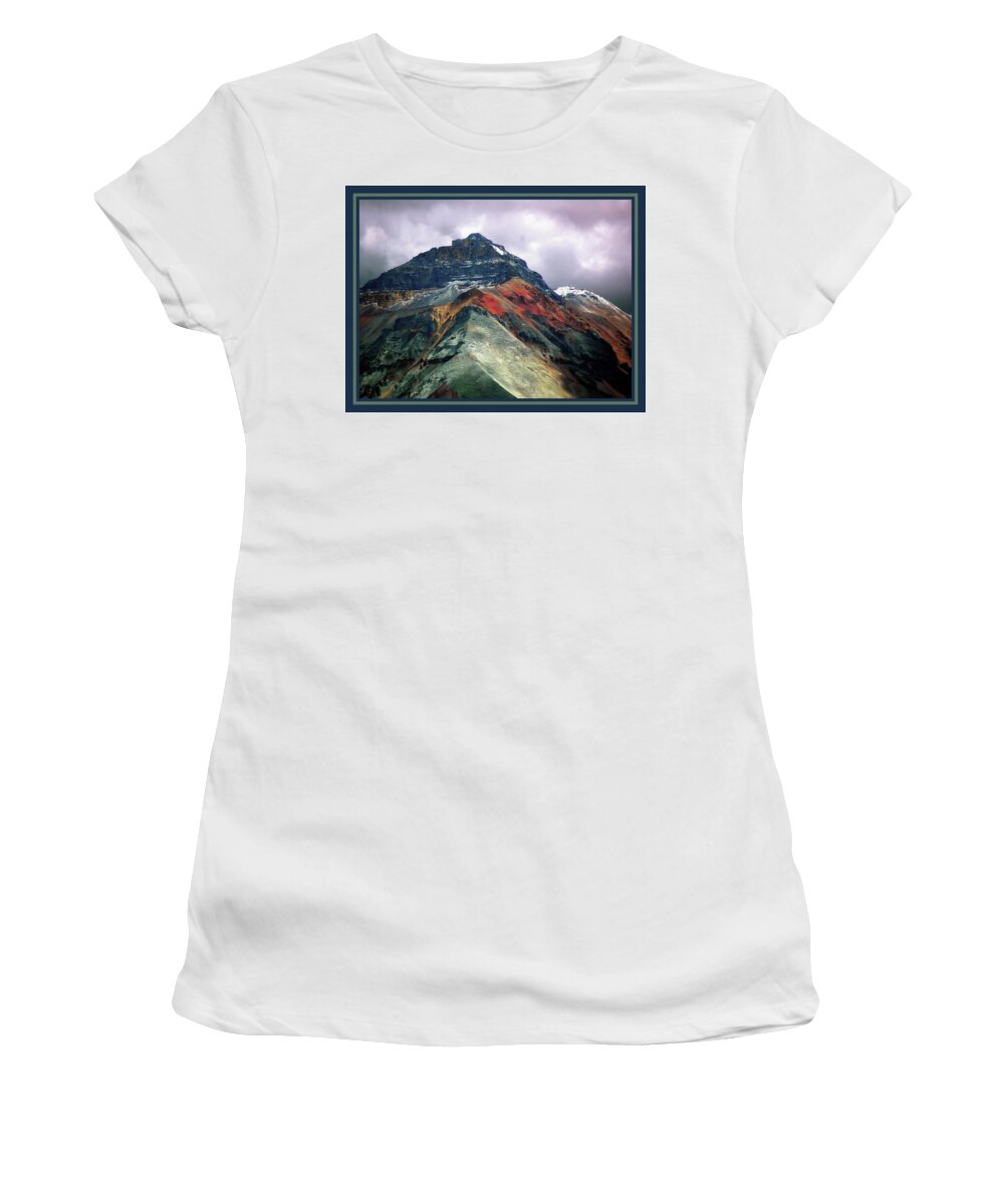Telluride Women's T-Shirt featuring the photograph Telluride Mountain by Ginger Wakem
