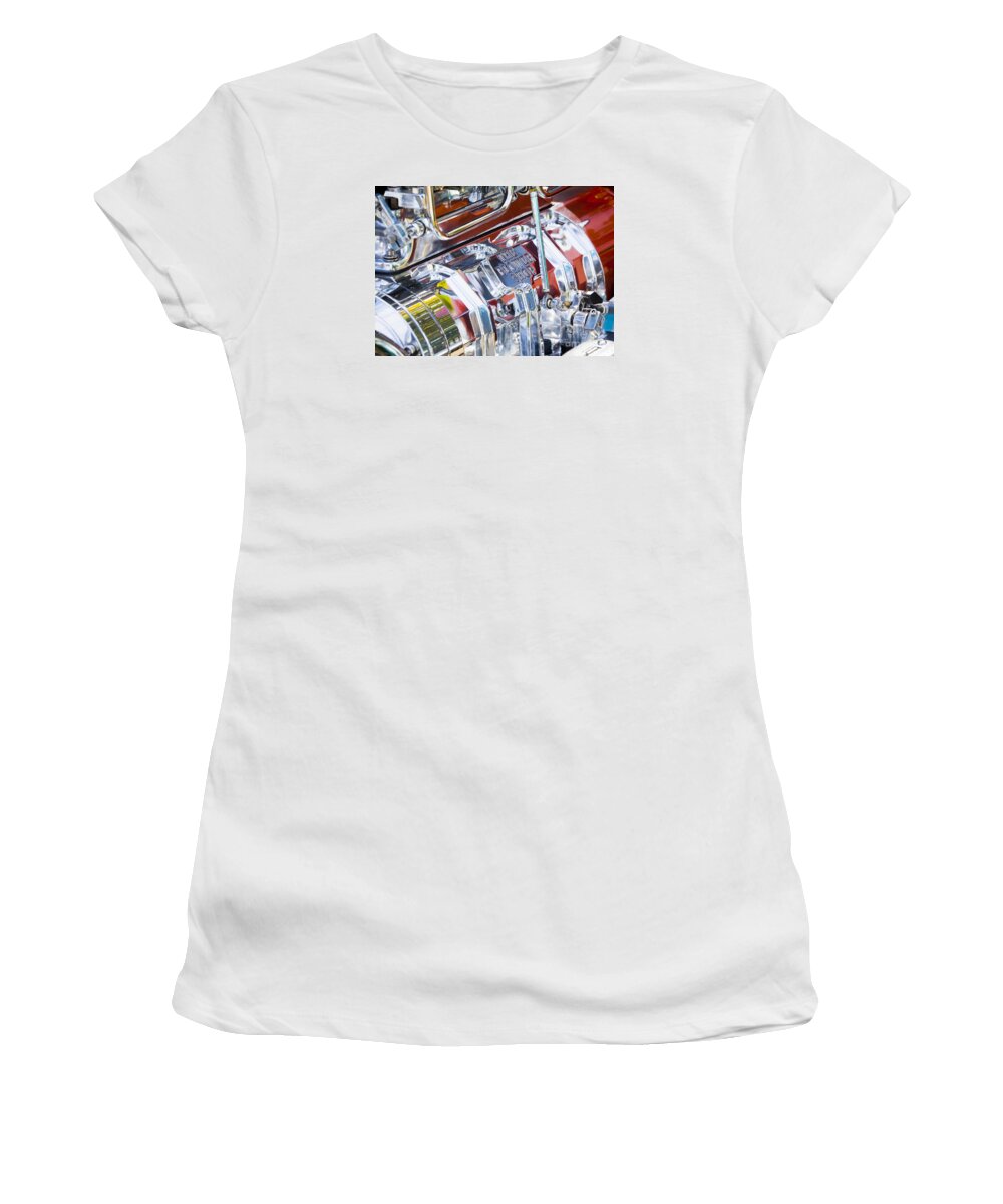Engine Women's T-Shirt featuring the photograph The Blower Shop by Chris Dutton