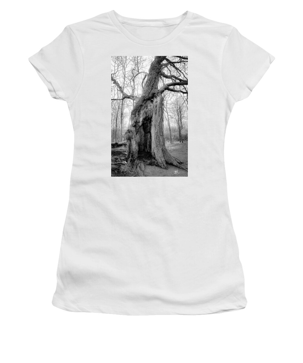 Tree Women's T-Shirt featuring the photograph The Great Oak by Jim Vance
