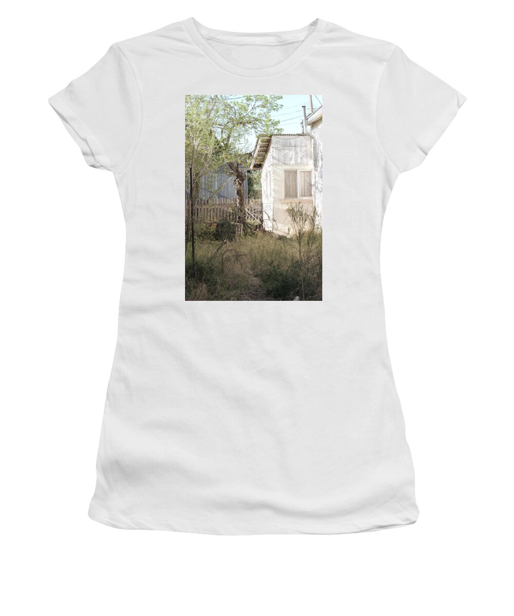 The Lot Women's T-Shirt featuring the photograph The Lot by Colleen Cornelius