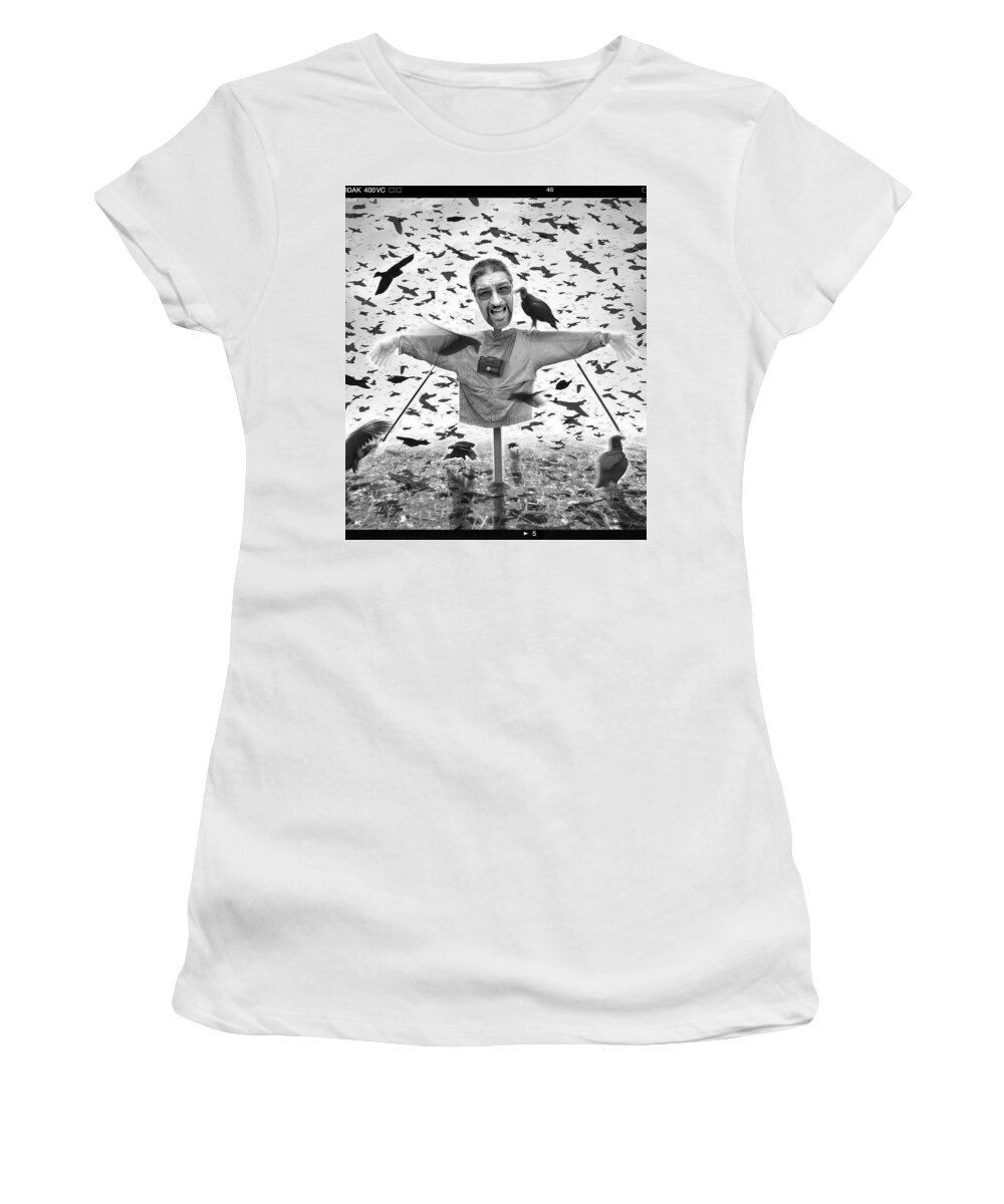 Surreal Women's T-Shirt featuring the photograph The Nightmare by Mike McGlothlen