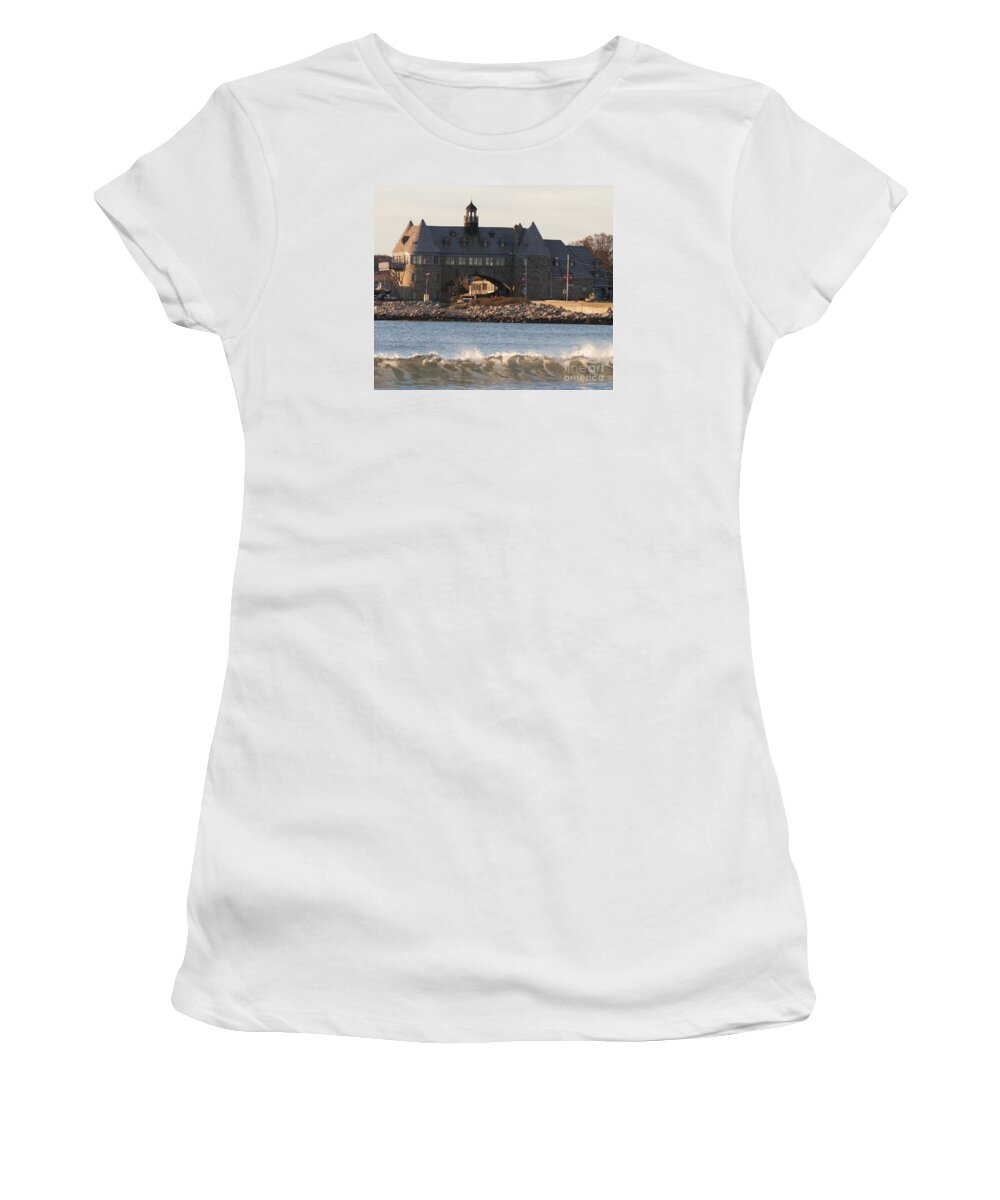 Natanson Women's T-Shirt featuring the photograph The Towers by Steven Natanson