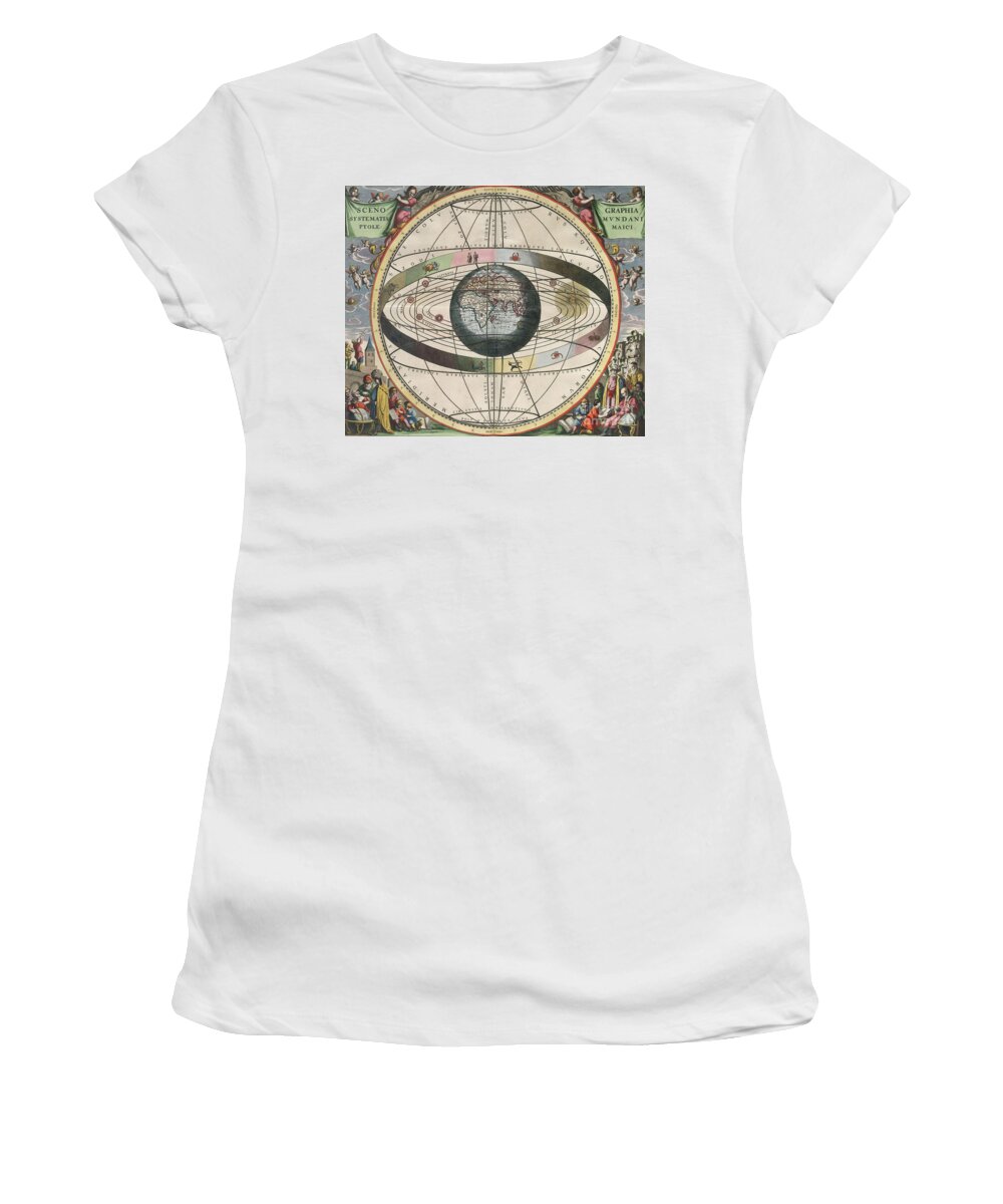 Science Women's T-Shirt featuring the photograph The Universe Of Ptolemy Harmonia by Science Source