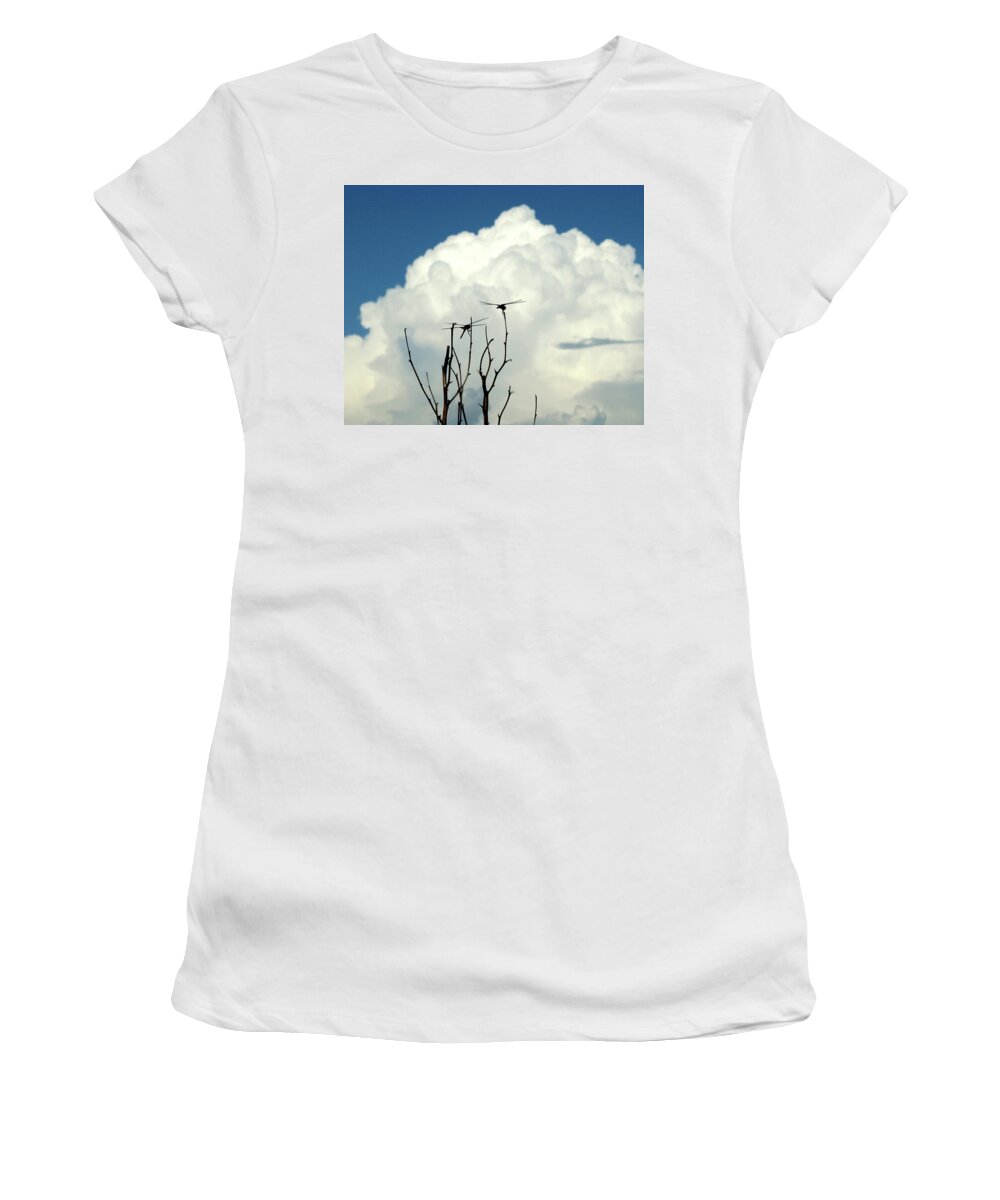 Nature Women's T-Shirt featuring the photograph The Watchers by Peggy Urban