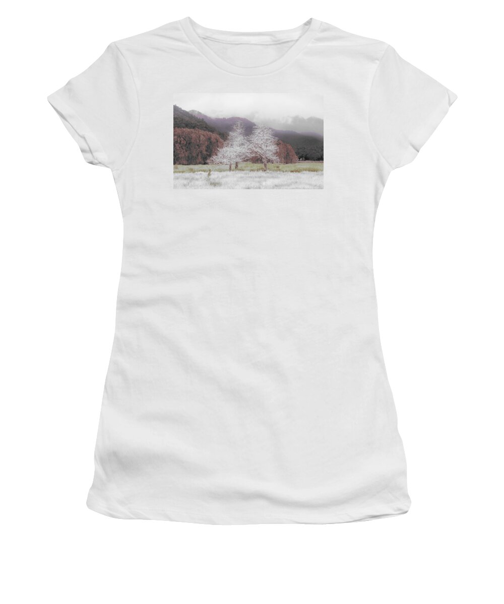 Landscape Women's T-Shirt featuring the photograph Together We Stand by Holly Kempe