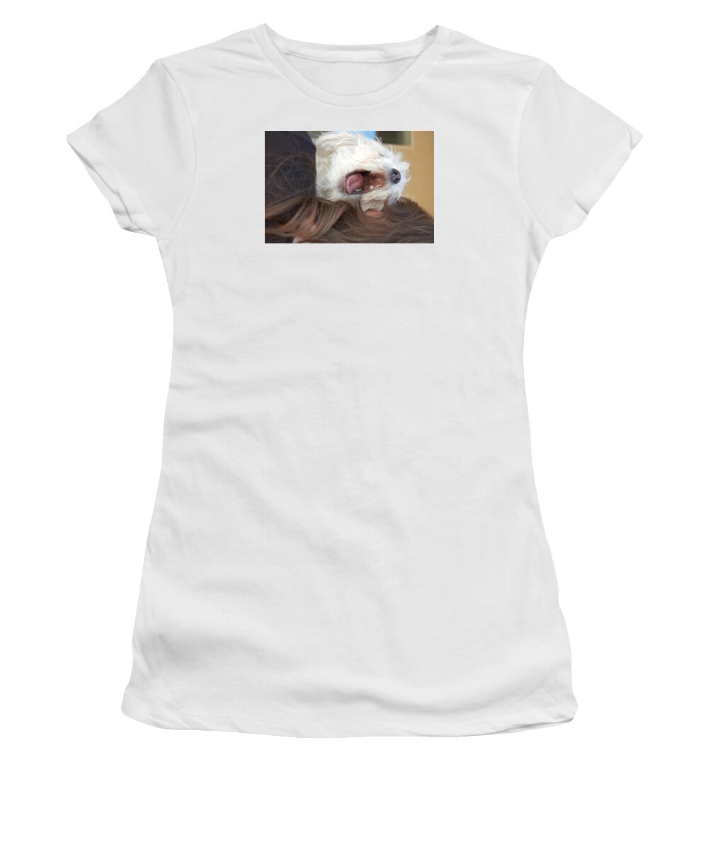 Yawn Women's T-Shirt featuring the photograph Until the fat Lady Sings by Katelyn Welch