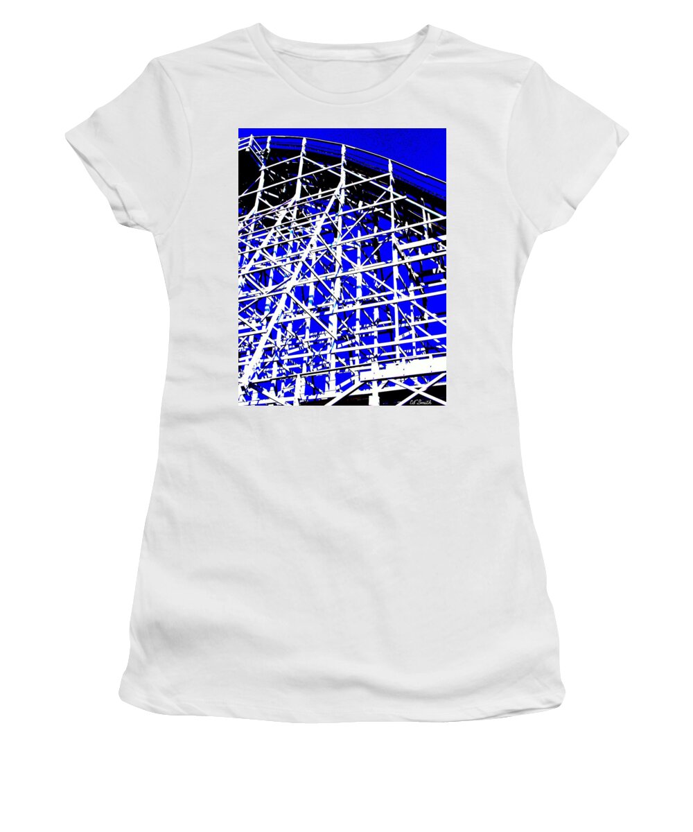 Up And Away Women's T-Shirt featuring the photograph Up And Away by Edward Smith