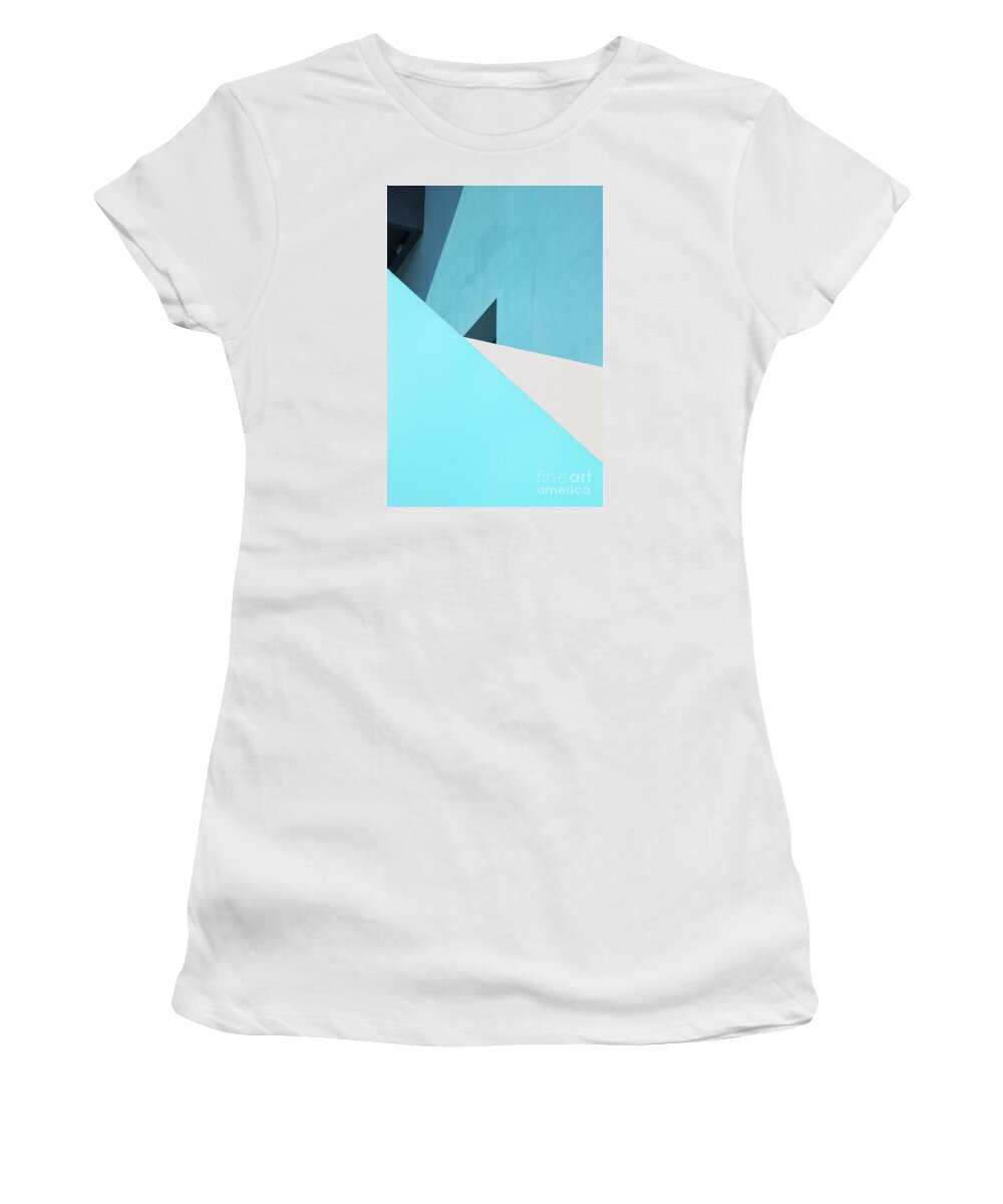 Urban Abstract Women's T-Shirt featuring the photograph Urban Abstract 3 by Elena Nosyreva