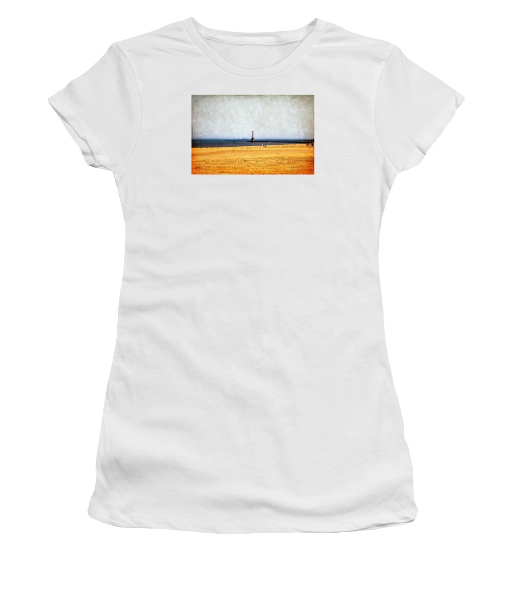 Lake Women's T-Shirt featuring the photograph Warm Spring Days by Milena Ilieva