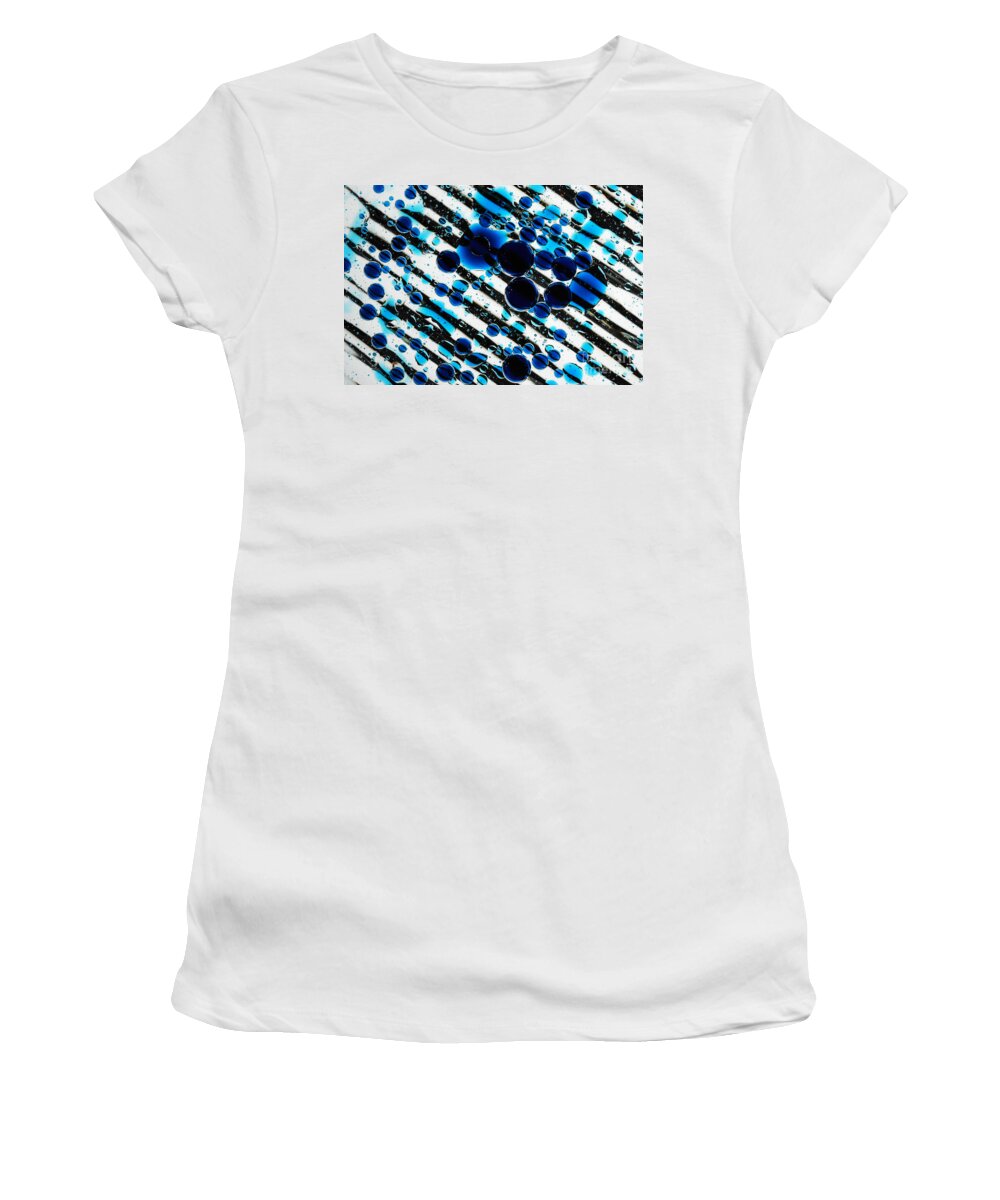 Water Women's T-Shirt featuring the photograph Waterscape Crystal Blue by Nancy Mueller