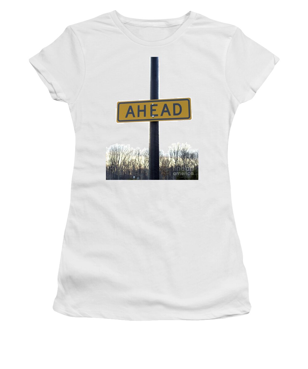 Ahead Women's T-Shirt featuring the photograph Where the Great Unknown Lies by William Kuta