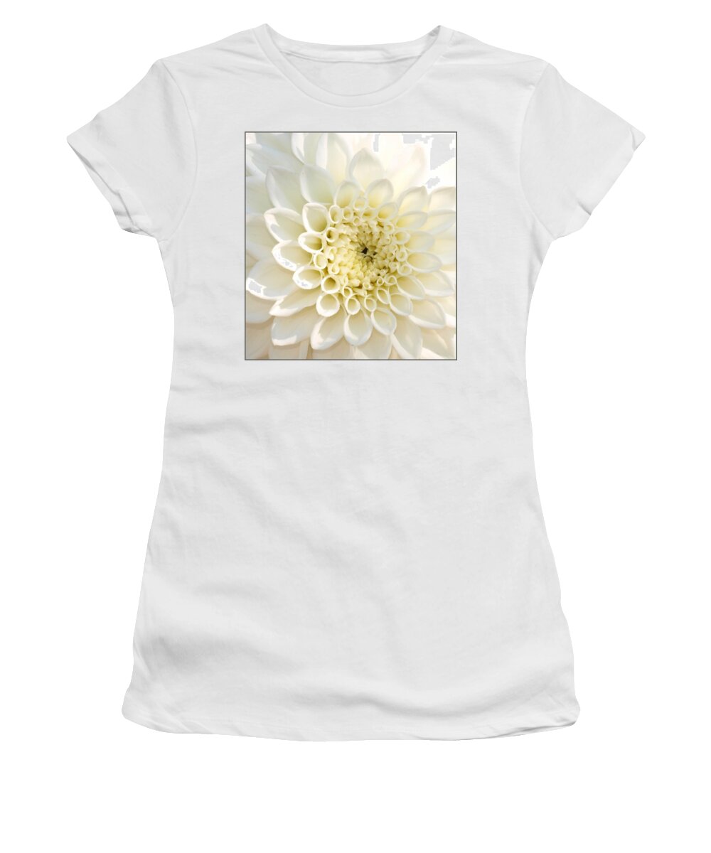 Purity Women's T-Shirt featuring the photograph WhiteFlow by Steven Robiner