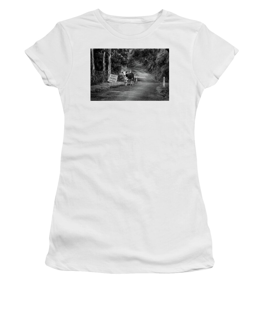 Australia Women's T-Shirt featuring the photograph Who Me by Az Jackson