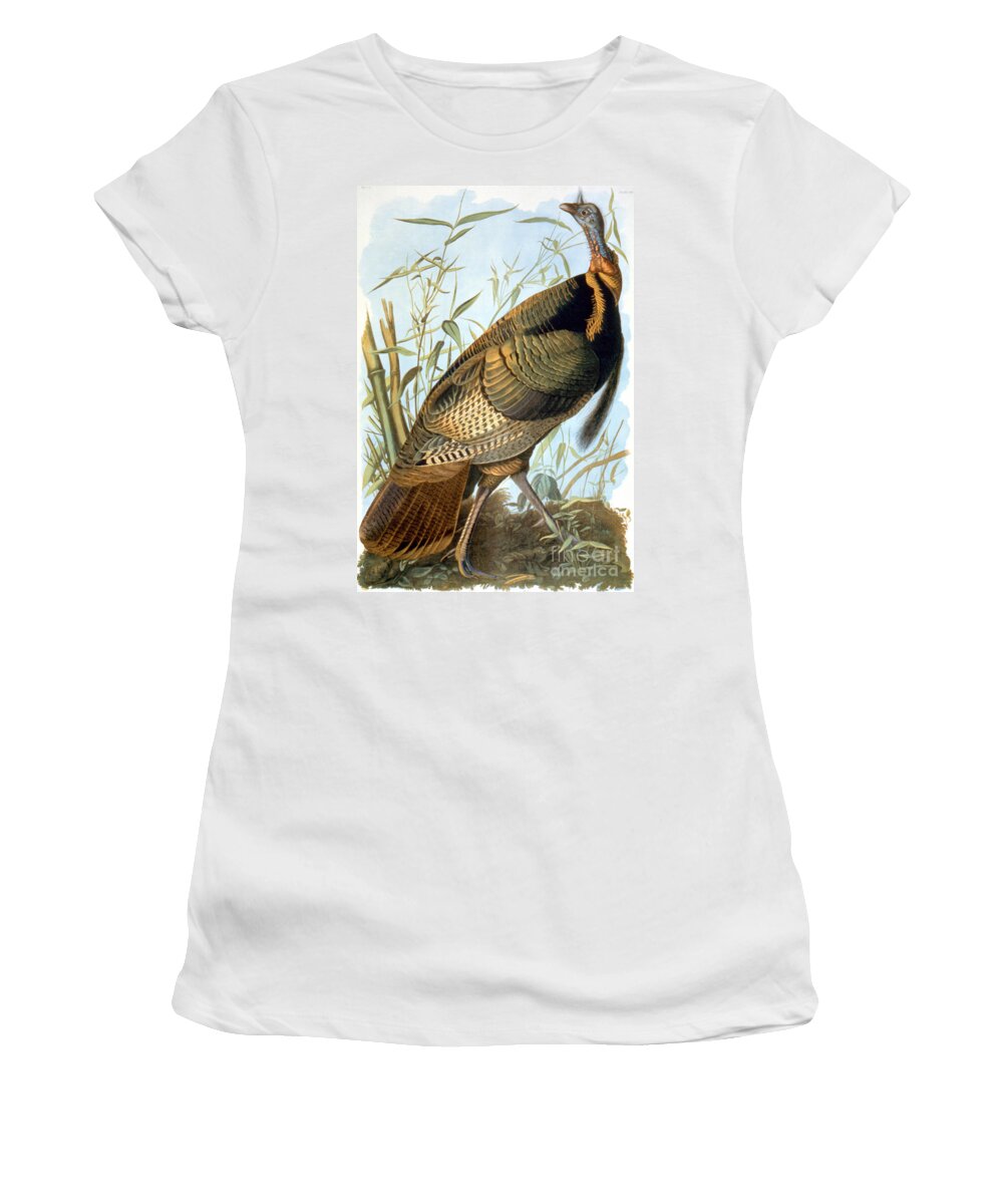 Aodng Women's T-Shirt featuring the photograph Wild Turkey by Granger