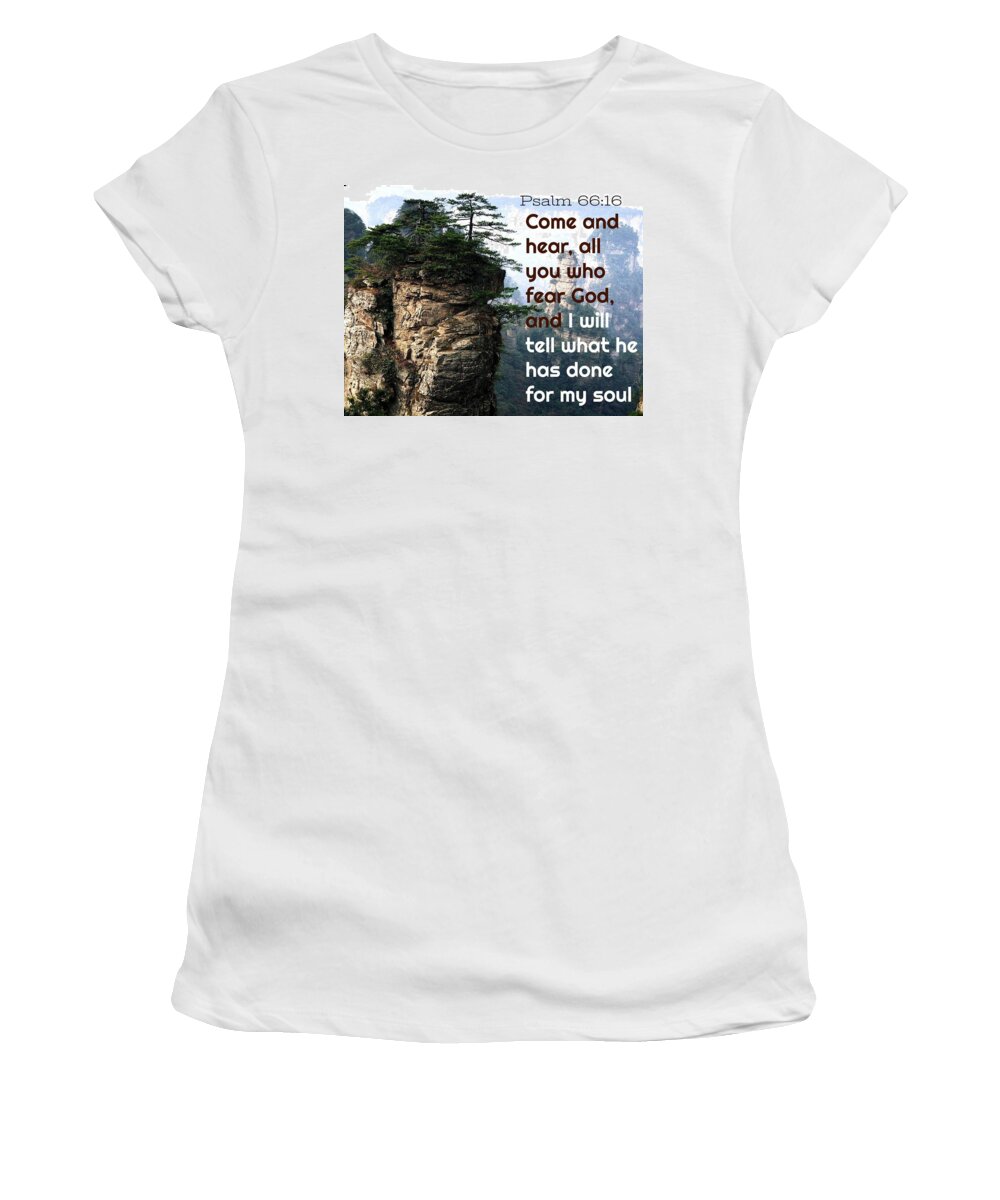  Women's T-Shirt featuring the photograph Will Do All For All by David Norman